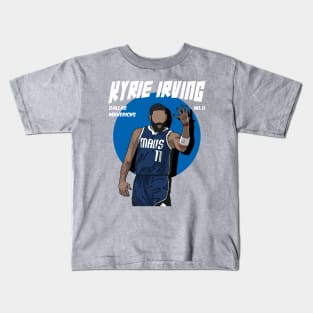 Kyrie Irving Comic Style Art Kids T-Shirt